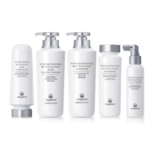 Mageline Black Golden Caviar Strengthening & Revitalizing Hair Care Series